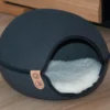 Kapsuła Cat House z filcu „Czarny” — zdjęcie 2 Kapsuła Cat House z filcu „Czarny” — zdjęcie 2