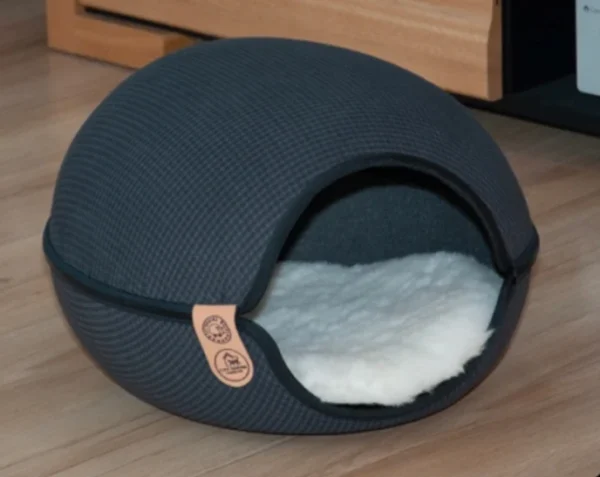 Kapsuła Cat House z filcu „Czarny” — zdjęcie 2 Kapsuła Cat House z filcu „Czarny” — zdjęcie 2