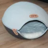 Kapsuła Cat House z filcu „Perłowy szary” — zdjęcie 2 Kapsuła Cat House z filcu „Perłowy szary” — zdjęcie 2