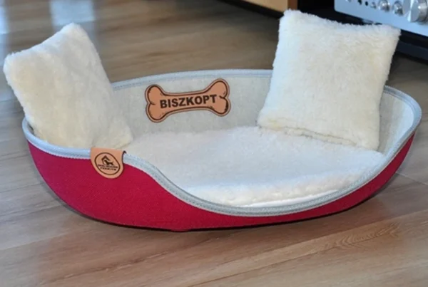 Legowisko owalne z neoprenu „Różowy z połyskiem” — zdjęcie 3